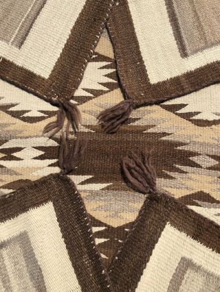 Early Antique Navajo Rug Native American Weaving C 1900 - 1910 52” X 37”