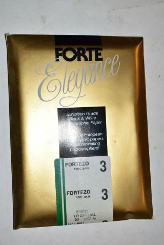 Vintage Pack Forte Excellence Photographic Paper 5x7 Tropical Semi Matt