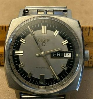 Vintage Elgin Automatic Man’s Wrist Watch