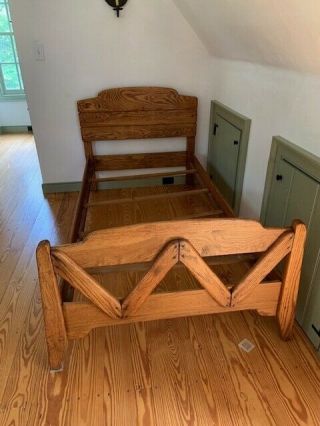 Old Hickory Furniture Twin Beds And Chest