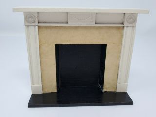 Antique Vtg.  Dollhouse Miniature Chestnut Hill Studio Victorian Fireplace 1:12