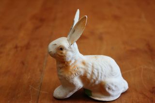 Vintage Paper Mache Rabbit Easter Bunny Germany 3