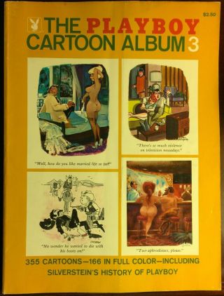 Vintage Adult 1969 The Playboy Cartoon Album 3 Edited By Hugh M Hefner