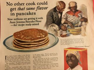 1923 Vintage Print Ad with Secial Coupon Offer for Aunt J Pancake Flour 2
