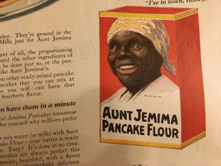 1923 Vintage Print Ad with Secial Coupon Offer for Aunt J Pancake Flour 3