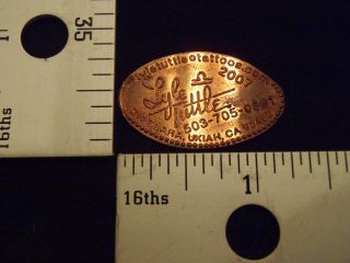 Lyle Tuttle,  Tattoo Machine,  Flash,  Vintage,  Old,  Rare,  Antique,  Smashed Penny,  Museum