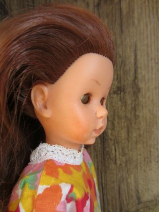 Vintage fashion doll,  Nancy,  rare red hair,  1968,  Italy,  Italocremona 3