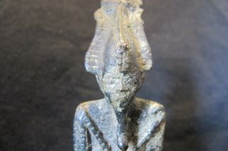 Ancient Egyptian Osiris Bronze Statue (circa 600bc) -