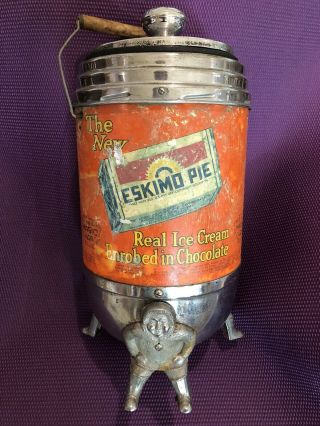 Eskimo Pie Soda Fountain Counter Dispenser " The Magic Jar " 1930s