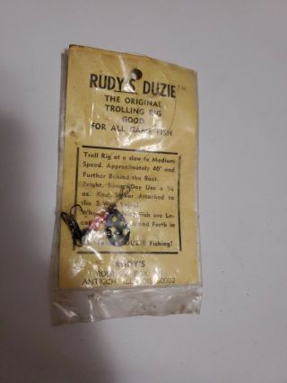 Vintage Carded Rudy 