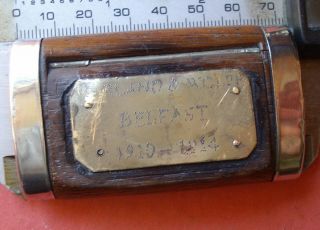 Harland & Wolff Belfast 1920 - 1924 Snuff Box RMS Olympic Titanic Britannic 2