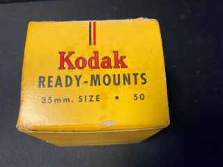 Kodak Ready Mounts 135 Film Slides Vintage Photography