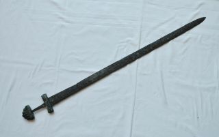 Viking Battle Sword With Battle Damage 102 Cm 40 Inch 10/13th Cent Ad Original98