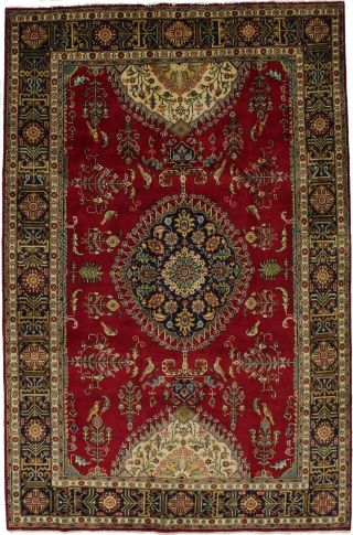 Classic Floral Design Handmade 6x10 Vintage Area Rug Oriental Home Decor Carpet