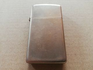 Vintage Zippo L 9 Silver Plate Bradford.  Pa.  Petrol Lighter 1990`s
