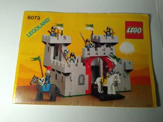 Instructions Only: Lego 6073 Knight 