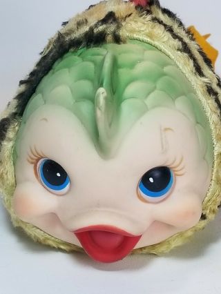 Rushton Company Star Creations Rubber Face Plush Toy Fish 1950 - 60 ALL FINS 2