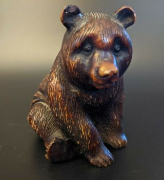 Vintage Brown Bear Pipe Holder Stand Tobacco Tobaccianna Smoking Accessory Smoke