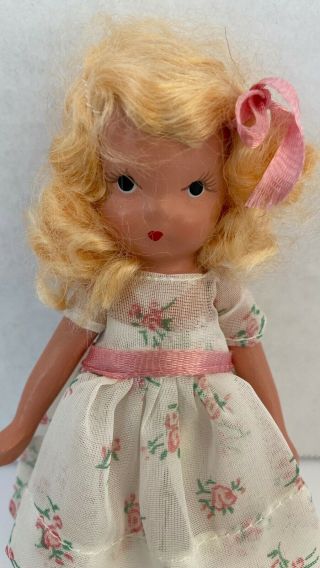 Vintage Little Miss Sweet Miss Nancy Ann Storybook Doll 110 3