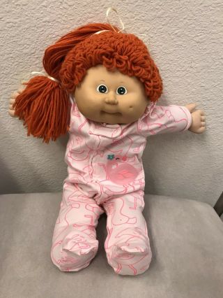 1978 - 1983 Vintage Cabbage Patch Kids,  Doll,  Xavier Roberts Signature " Red 86 "