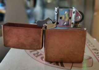 Vintage Copper Zippo Lighter - Great Find