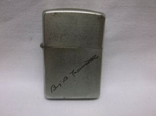 Zippo Bj B Signature Lighter 1940 