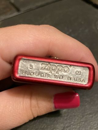 Red Devil Zippo Lighter 2009 2