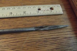 ANTIQUE VINTAGE WOOD HANDLE E DICK MADE IN GERMANY 13 