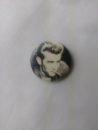 James Dean Vintage Style Collectible Pinback Button Pin Badge