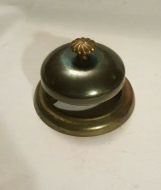 Vintage Fort 120 Store Counter Hotel Desk Service Bell Sound (aa1 - 2)