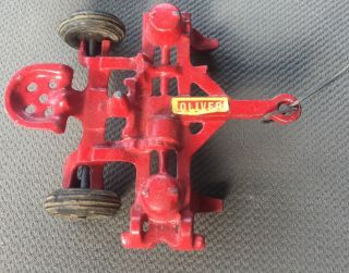 Vintage Arcade Cast Iron Corn Planter Farm Toy Implement