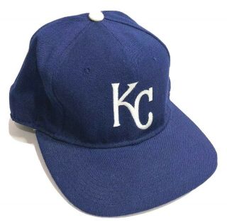 Vtg Sports Specialties Kansas City Royals Baseball Fitted Wool Hat 7 1/8