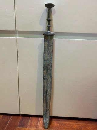 54cm Wonderful Unique Ancient Roman Wonderful Bronze Sword
