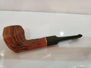 Vintage Dry Filter Imported Briar Smoking Pipe / Made In Italy / 5 1/2 "