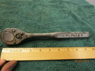 Vintage Plumb Plvmb 1/2 " Ratchet Socket Hand Tool Model 5449 Made Usa