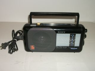Vintage Sony Icf 860 4 Band Radio Fm Am Tv