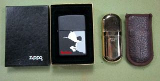 Vintage Zippo Lighter - – Marlboro Cigarettes – Marlboro Man Image