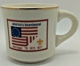 1976 Vintage Bsa (boy Scout) Mug - America 
