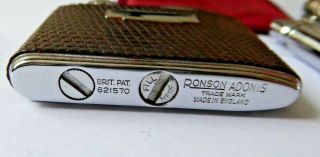 3 x Vintage Ronson Lighters - 2 x Ronson Adonis and 1 x Ronson Queen Anne 3