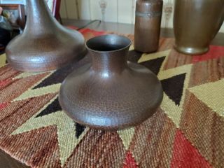 Roycroft Hammered Copper Vase Tennis Trophy 1920 Arts & Crafts Extremely Rare