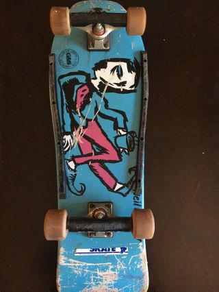 Vintage 1986 G&s Neil Blender “coffee Break” Skateboard - Complete