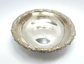 Antique 1892 Tiffany & Co Sterling Silver Fruit Bowl 3.  5 Pints,  Pattern 11243