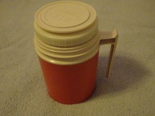 Vintage Thermos 10 Oz Food Jar Soup Orange 70f