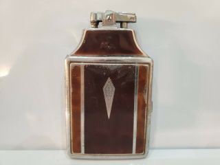 Vintage Ronson Enameled Mastercase Lighter & Cigarette Case