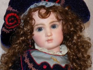 Antique French Bebe Jumeau Doll Restored Closed Mouth