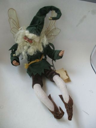 Vintage Rare Lynn West Lasting Endearments Santa Elf Nr