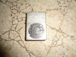 Camel Zippo 85th Anniversary Antique Silver With Pewter Emblem