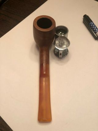 Vintage Pipe Made In Italy.  Never Smoked Look At Bowl