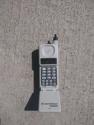 Vintage Motorola Flip Phone Digital Personal Communicator Cellular One
