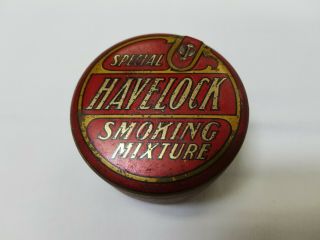 Havelock Round Vintage Tobacco Tin
